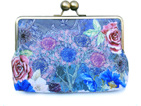 clutch bag from printed textile collection for Scottish National Trust