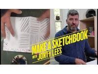 Hospital Rooms Video: Make a Sketchbook with Jonty Lees