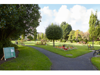 Installation view Queen's Park, Colwyn Bay